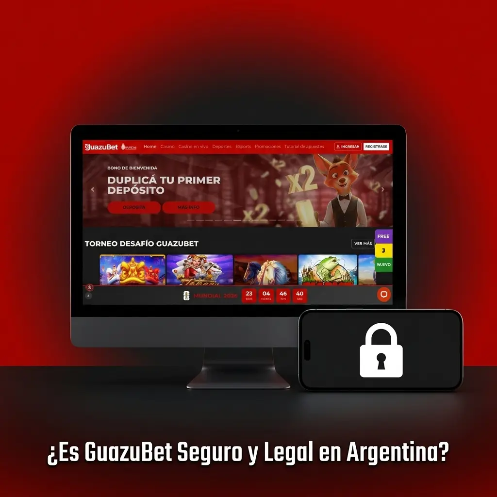 GuazuBet Argentina: plataforma segura con licencia Curaçao, cifrado SSL y juego responsable