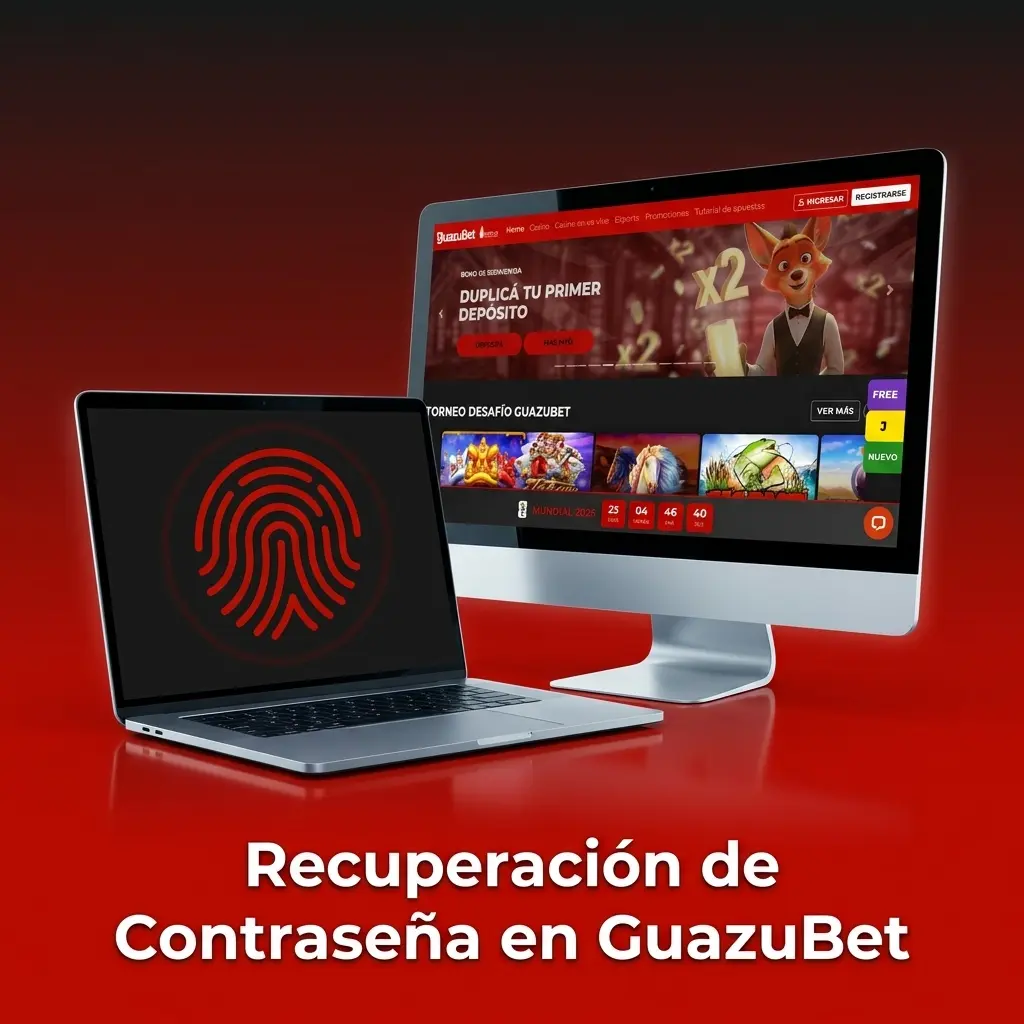 Recuperación de contraseña en GuazuBet: pasos para restablecer acceso con correo o teléfono registrado